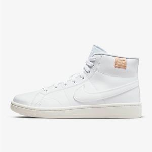 NEW Nike Women's Court Royale 2 Mid Sneakers CT1725-100 White women's size 8